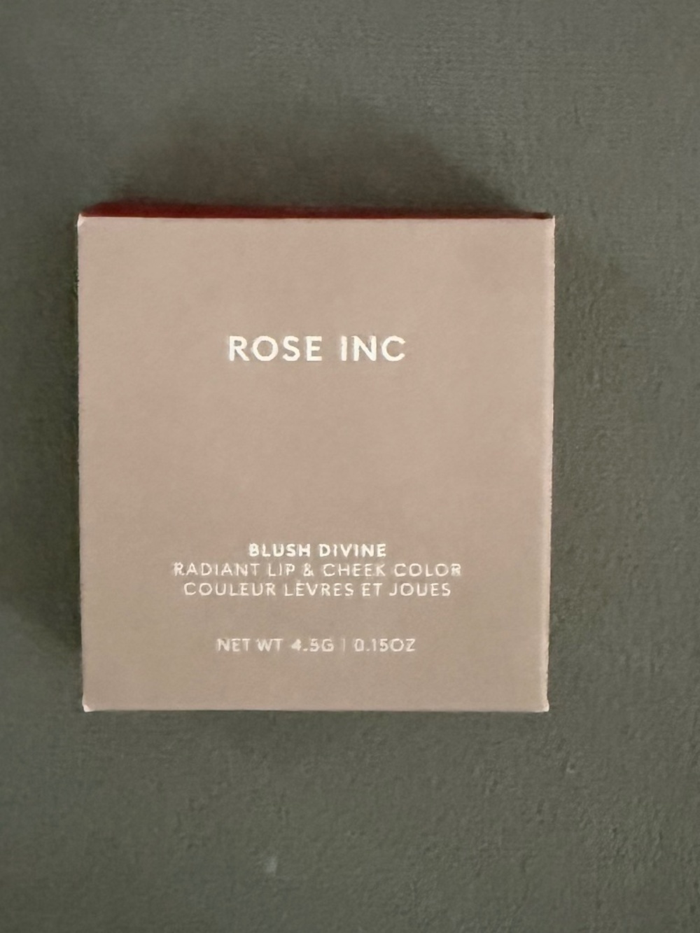 Rose Inc Radiant Blush Divine (cream blush)